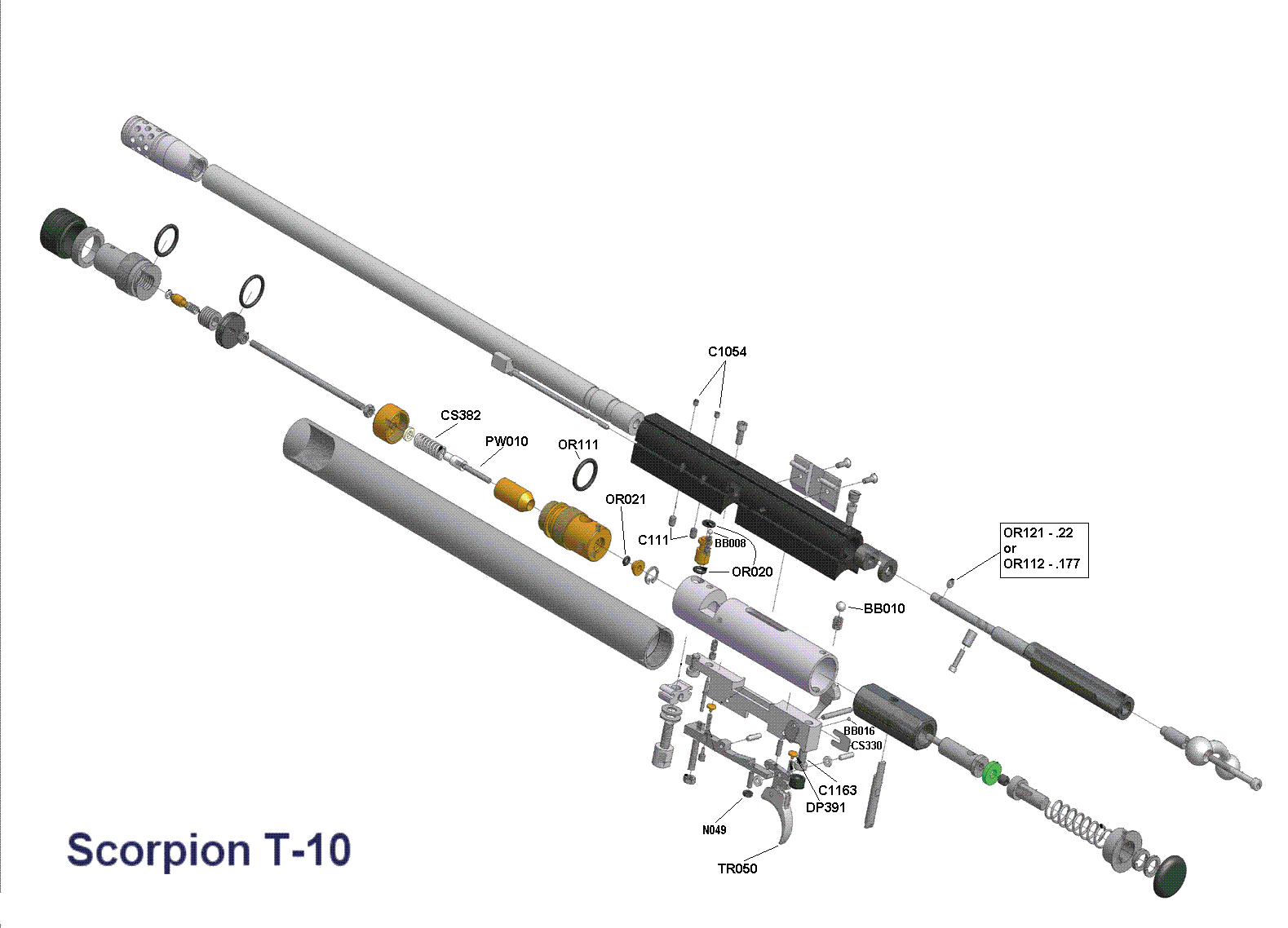 Scorpion T-10 PCP