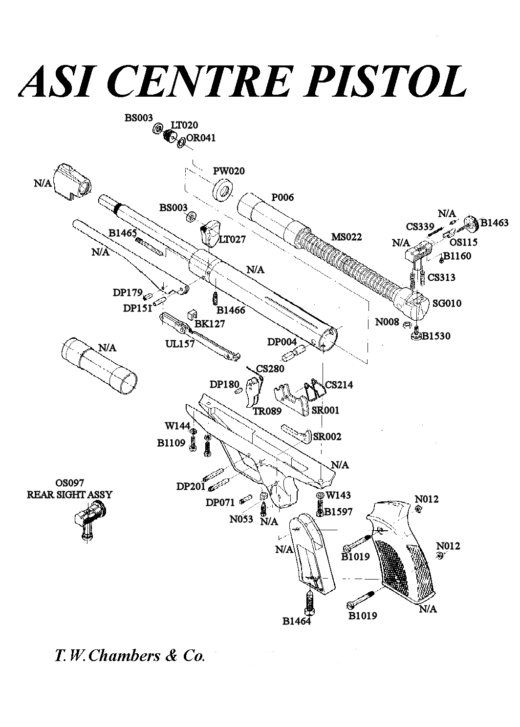 Centre Pistol