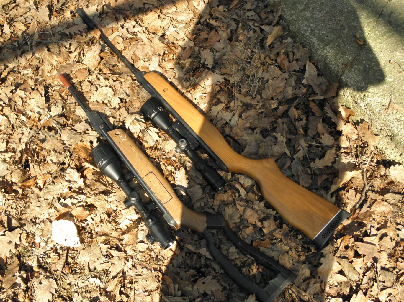 Gamo610 .177 s novou montážov, Gamo610 .22 s novou optikou