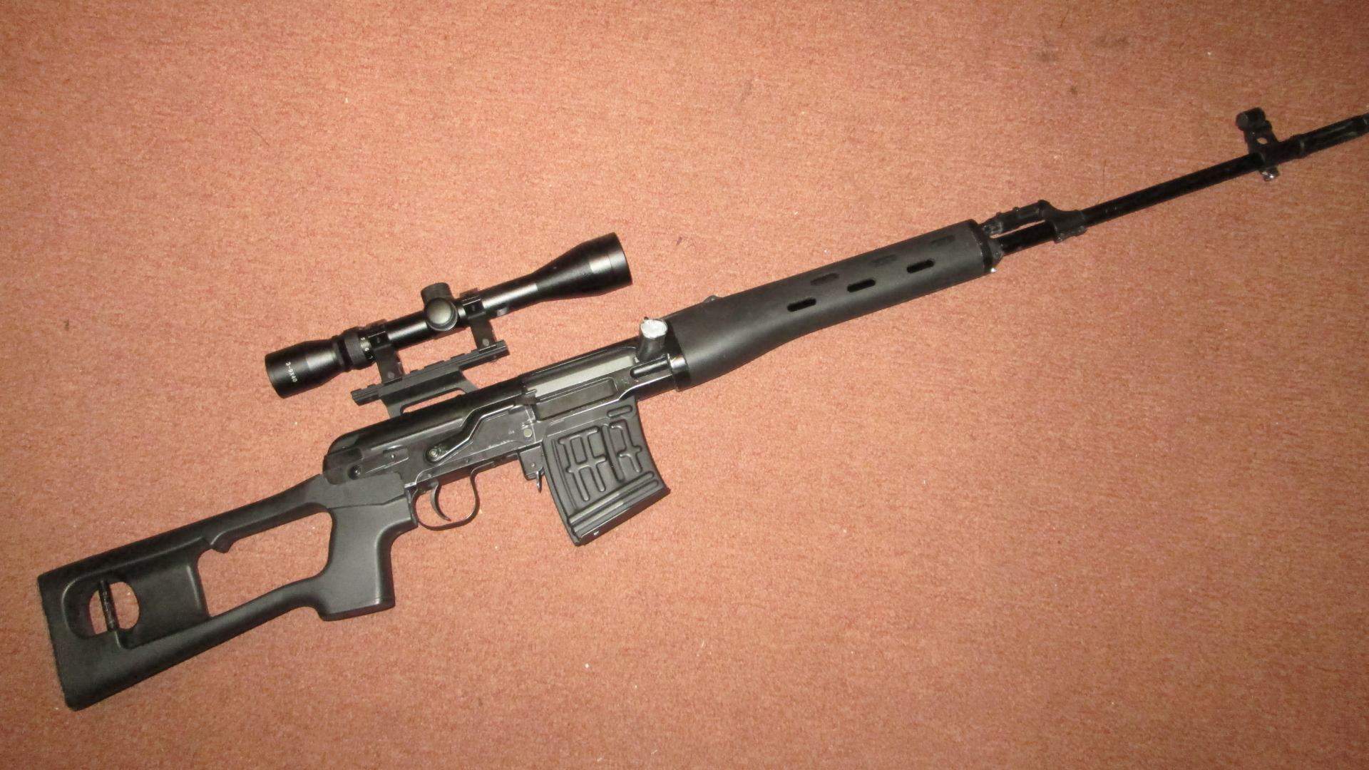 SVD Dragunov (3x zásobník na 48BB,od 0.28g do 0.36g)