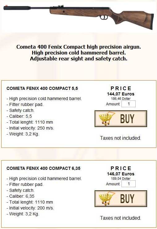 Cometa 400 Fenix Compact