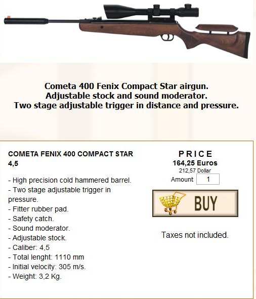 Cometa Fenix 400 Compact Star