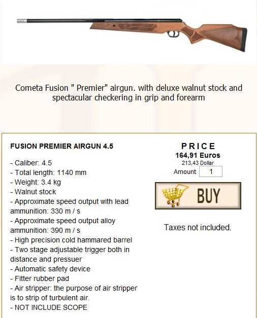 Cometa Fusion Premier