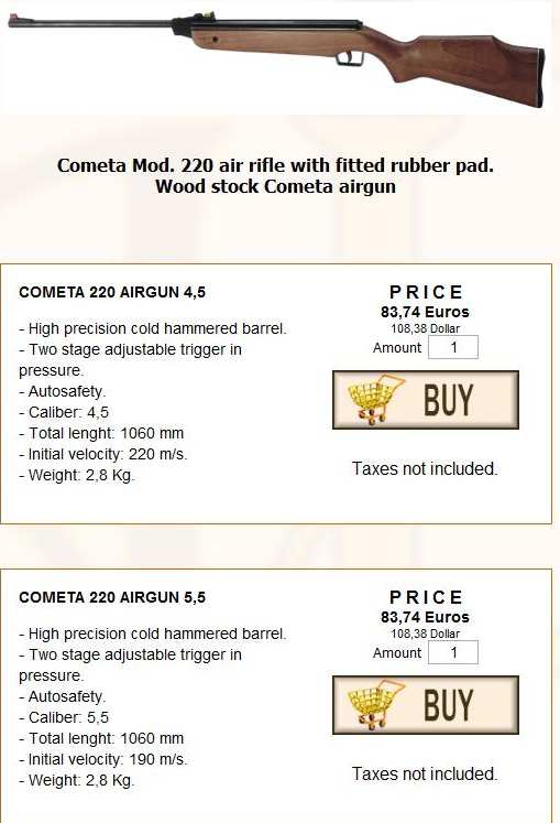 Cometa mod.220