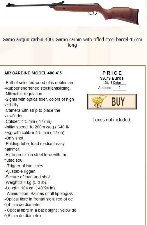 Gamo Carbin 400