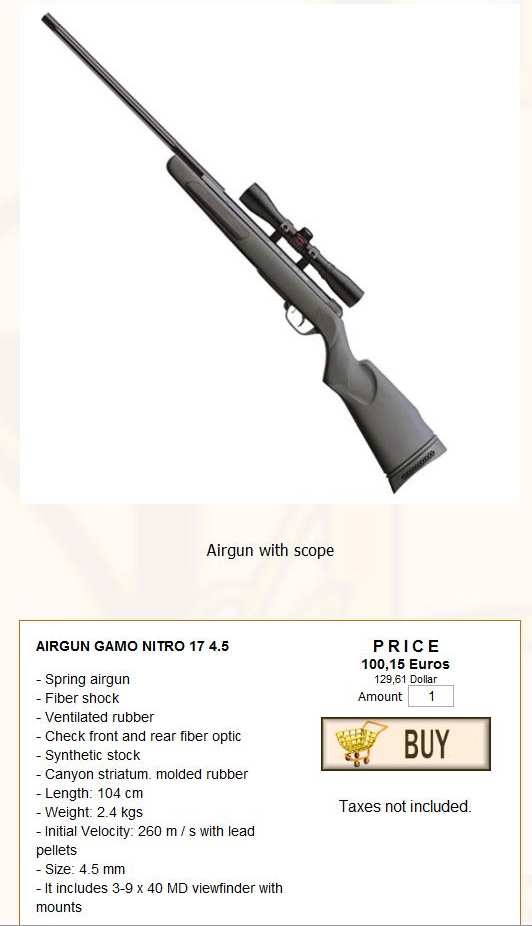 Gamo Nitro 17